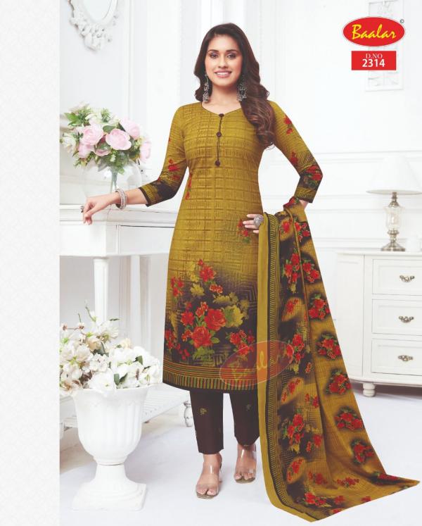 Baalar Zaara Vol-13 Cotton Designer Exclusive Dress Material